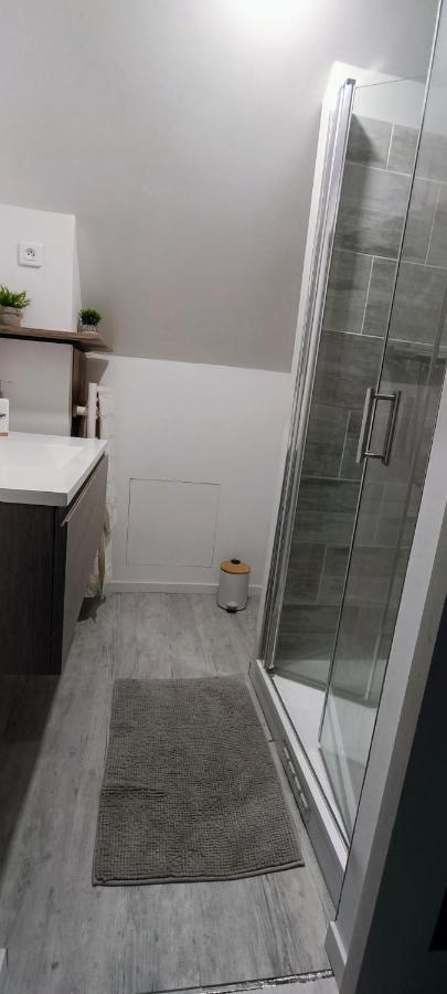 Agreable Chambre Double Avec Salle D'Eau Privative Le Mesnil-Theribus Dış mekan fotoğraf
